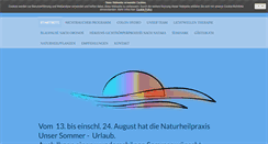 Desktop Screenshot of naturheilpraxis-unser.de
